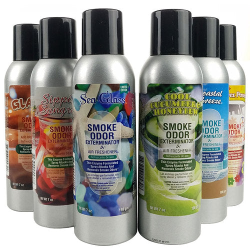 SMOKE ODOR EXTERMINATOR 7 OZ LARGE SPRAY  ( MSRP $ 9.99 EACH )