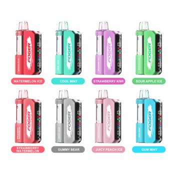 FOGER SWITCH PRO 5% NIC DISPOSABLE NORM MODE 30K & BOOST MODE 18K PUFFS 5CT/BOX